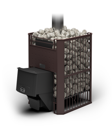 Дровяная банная печь Теплодар ТАМАНЬ-СЕТКА 10Т(1.1) в Архангельске